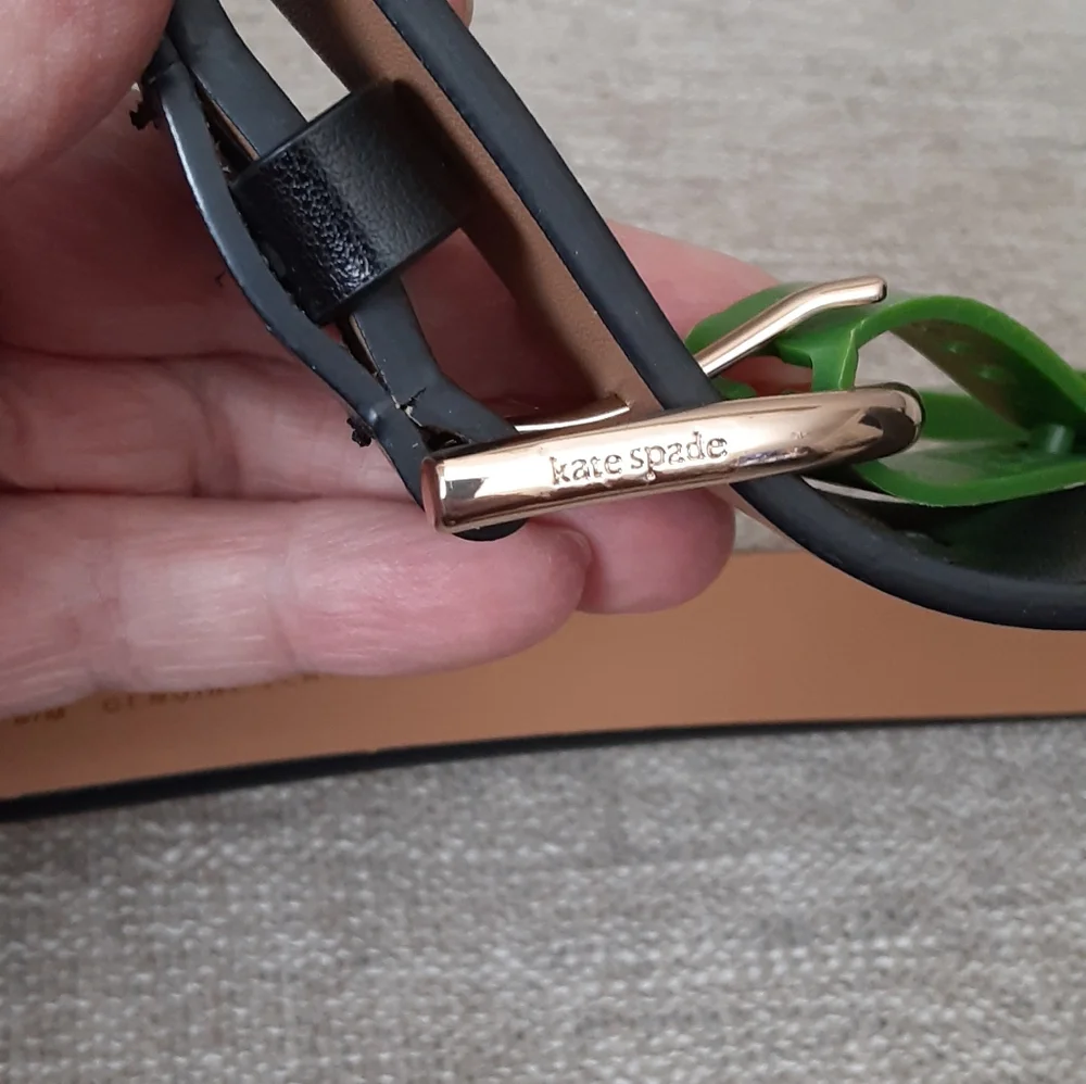 Kate Spade Black Leather Waist Bag